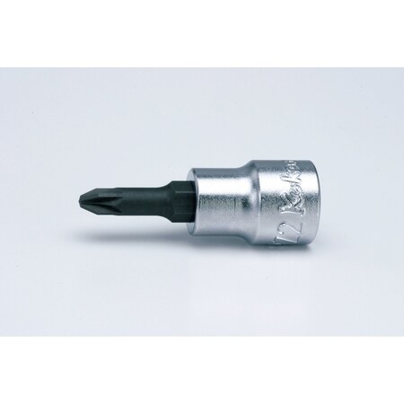 Ko-Ken Bit Socket PZ2 50mm 3/8 Sq. Drive 3000.50-PZ2